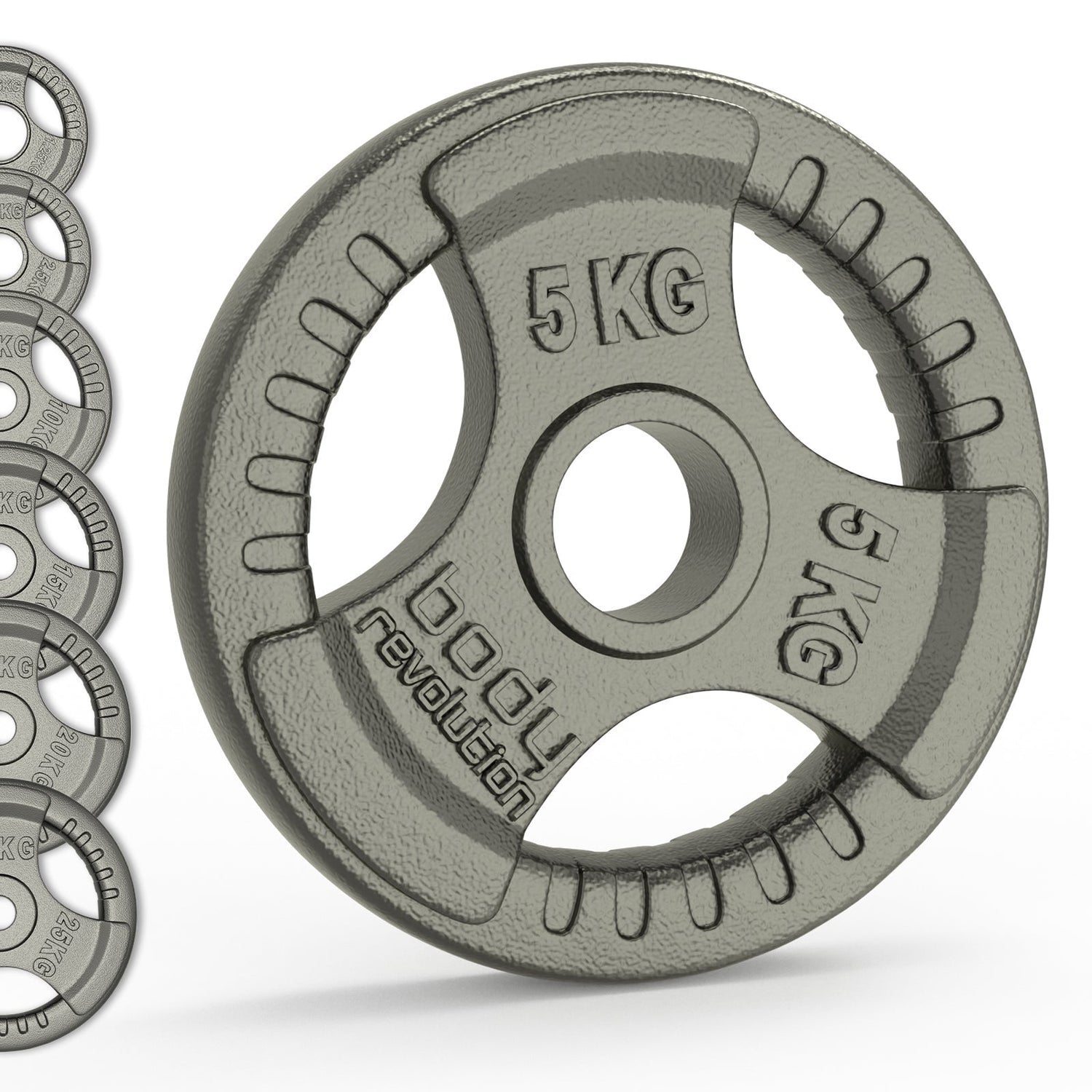 Olympic Tri Grip Viksjärnvikter - Par & Set