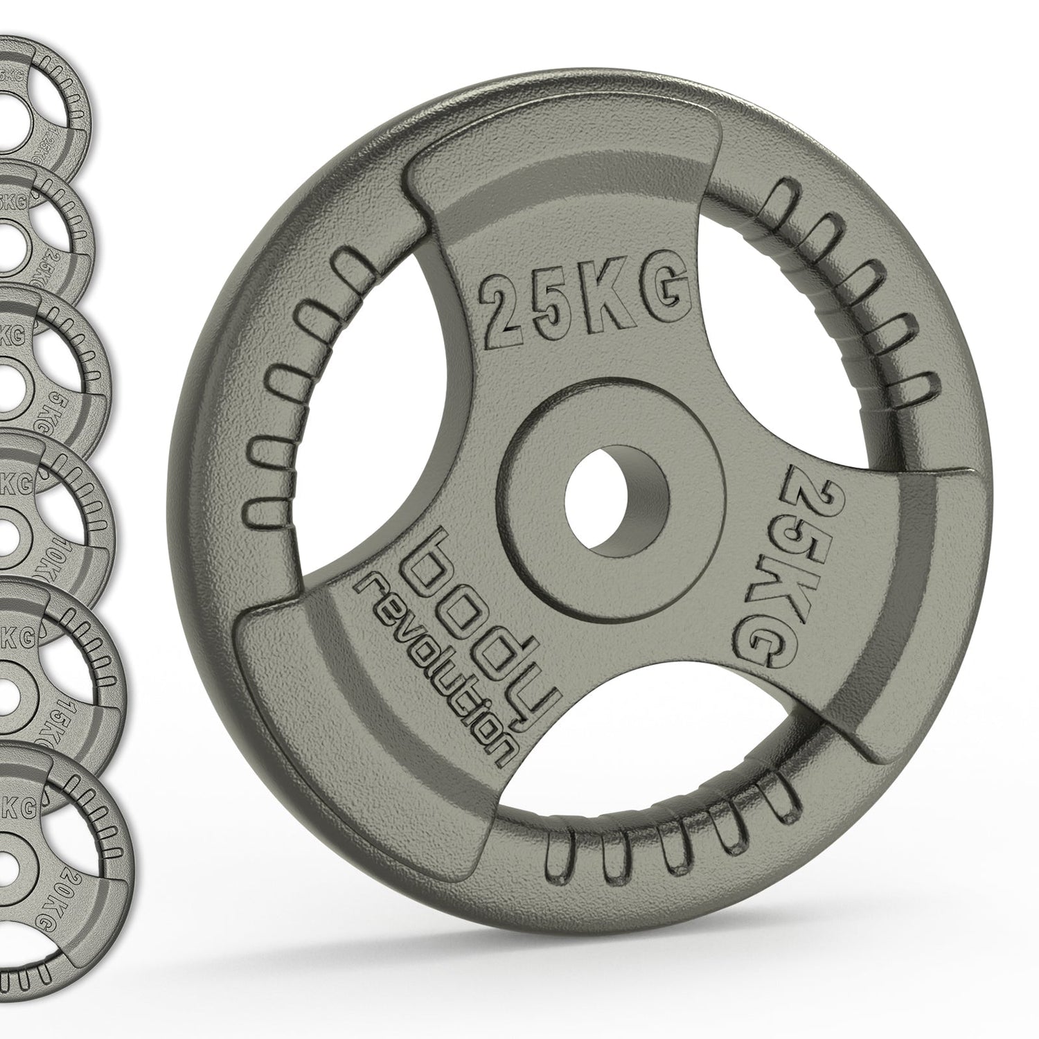 Olympic Tri Grip Viksjärnvikter - Par & Set