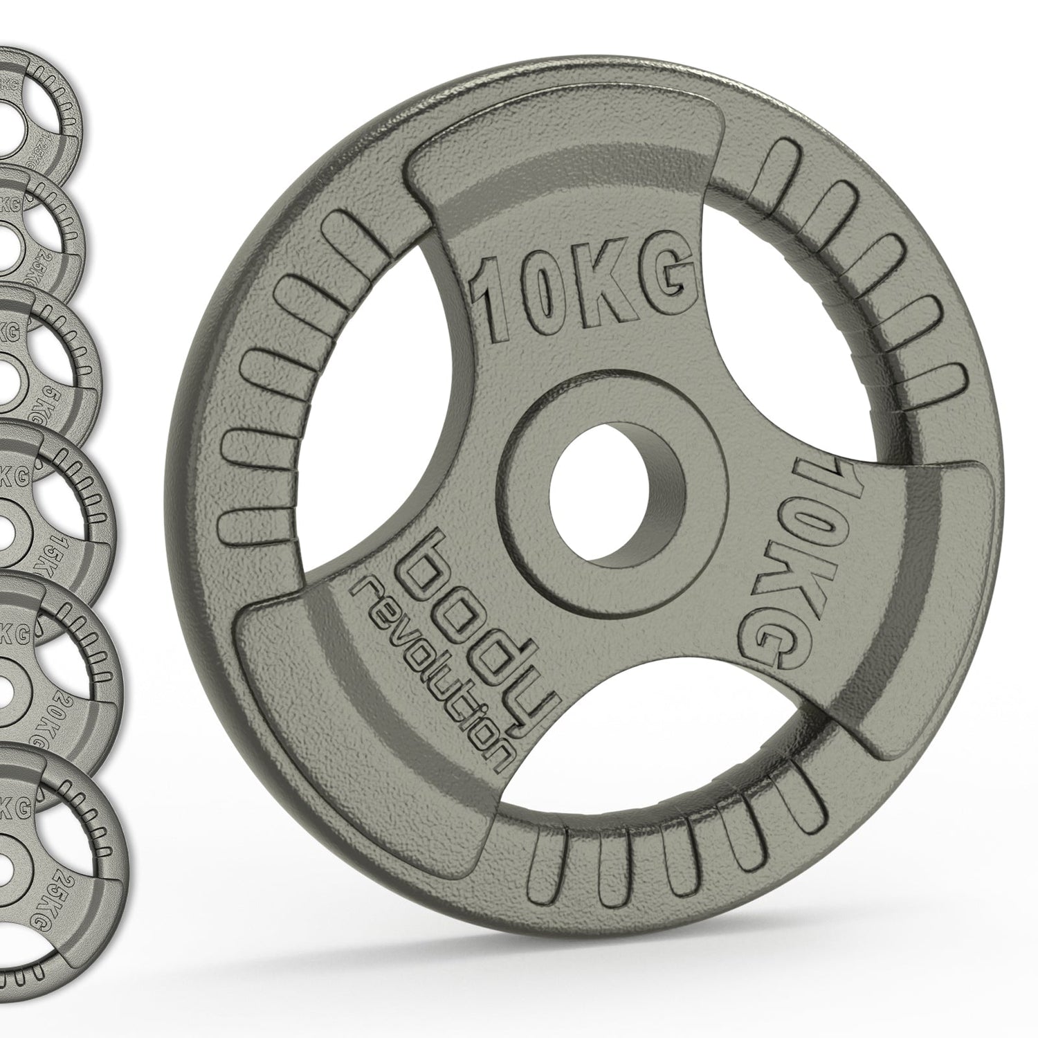 Olympic Tri Grip Viksjärnvikter - Par & Set