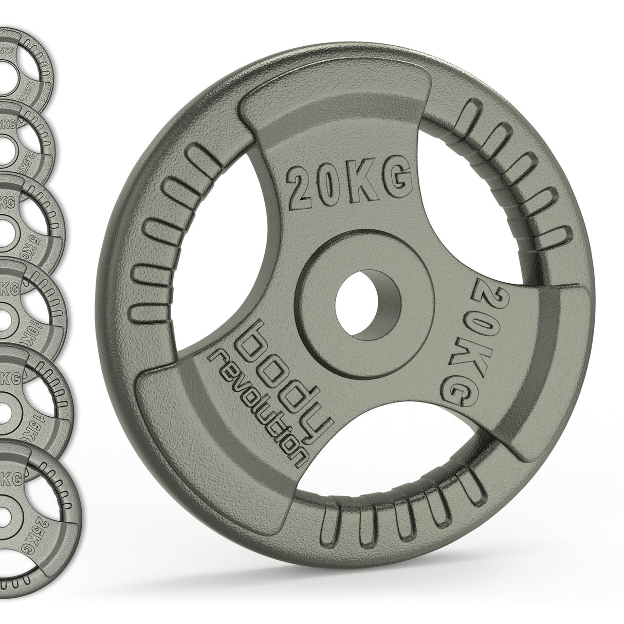 Olympic Tri Grip Viksjärnvikter - Par & Set
