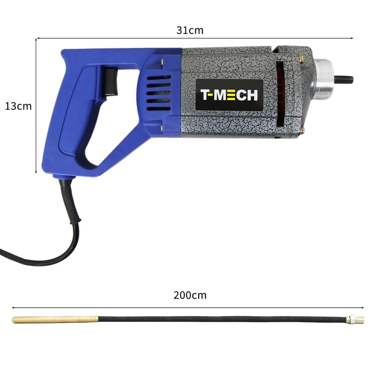 T-Mech Betongvibrator