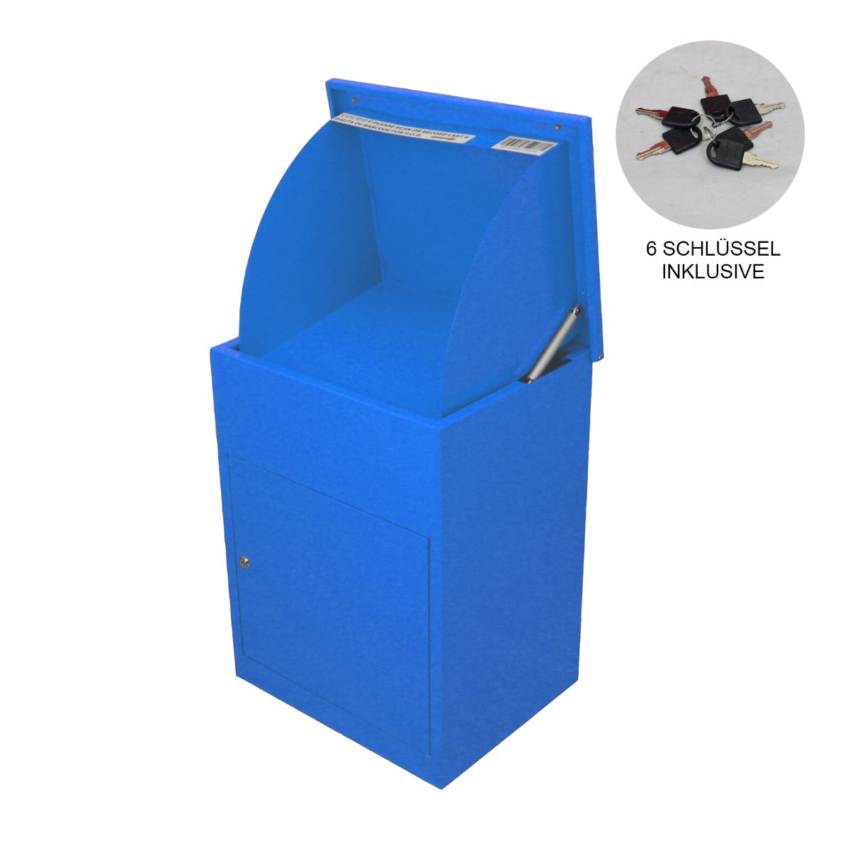 Paketlåda Postlåda Blå