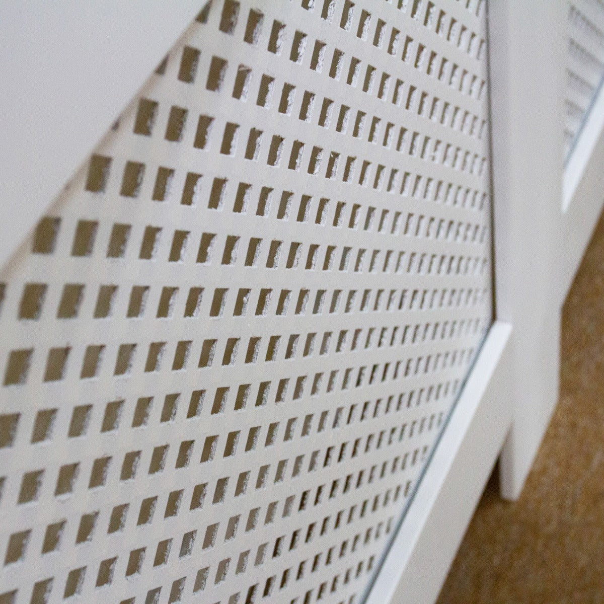 Justerbart Elementskydd MDF Vit 140 -192 cm