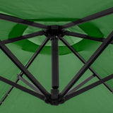 Grönt 3m LED Cantilever Parasoll