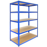 Monster Racking T-Rax Robust förvaringshylla, Blå, 120cm B, 60cm D