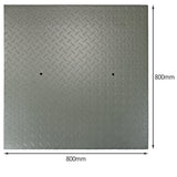T-Mech 80 cm Industriell Golvvåg för Pall
