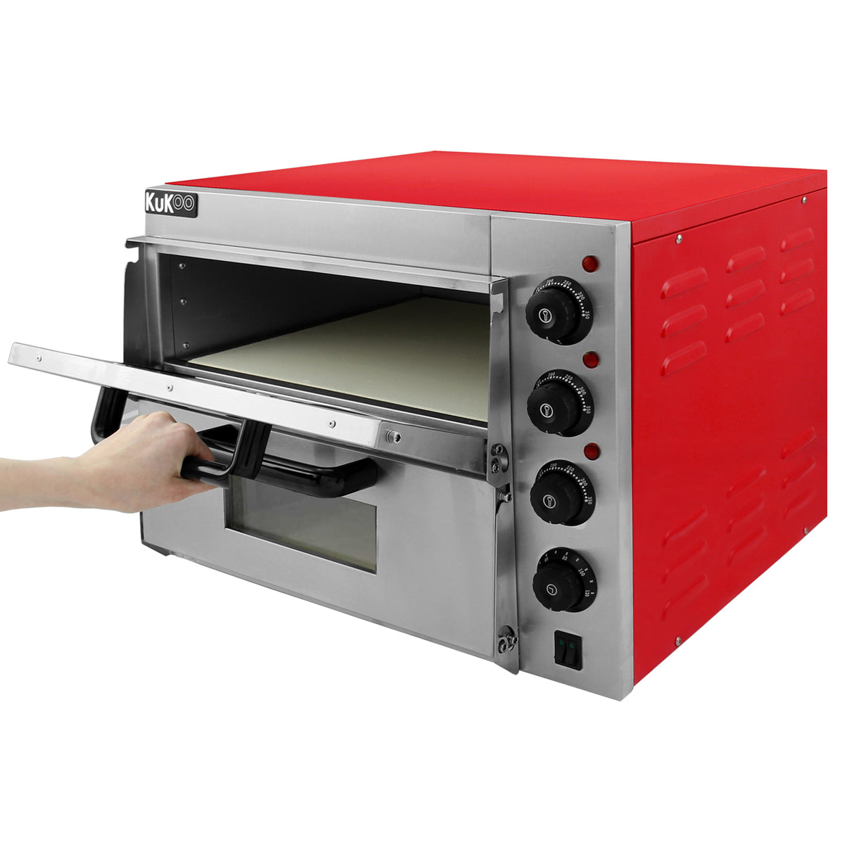 40 cm Pizzaugn med 2 Hyllor