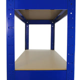 Bultlösa Garagehyllor med 5 Hyllplan - Space Saver Bundle