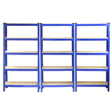 Monster Racking T-Rax Robusta Hyllor, Blå , 75 cm B, 30 cm D, Set om 10