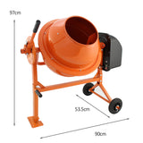 T-Mech Betongblandare, 70 Liter