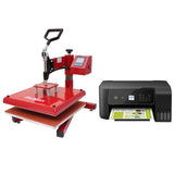 PixMax 38cm Svängbar Värmepress & Skrivare