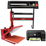 PixMax 38cm Värmepress, Skärplotter, Skrivare