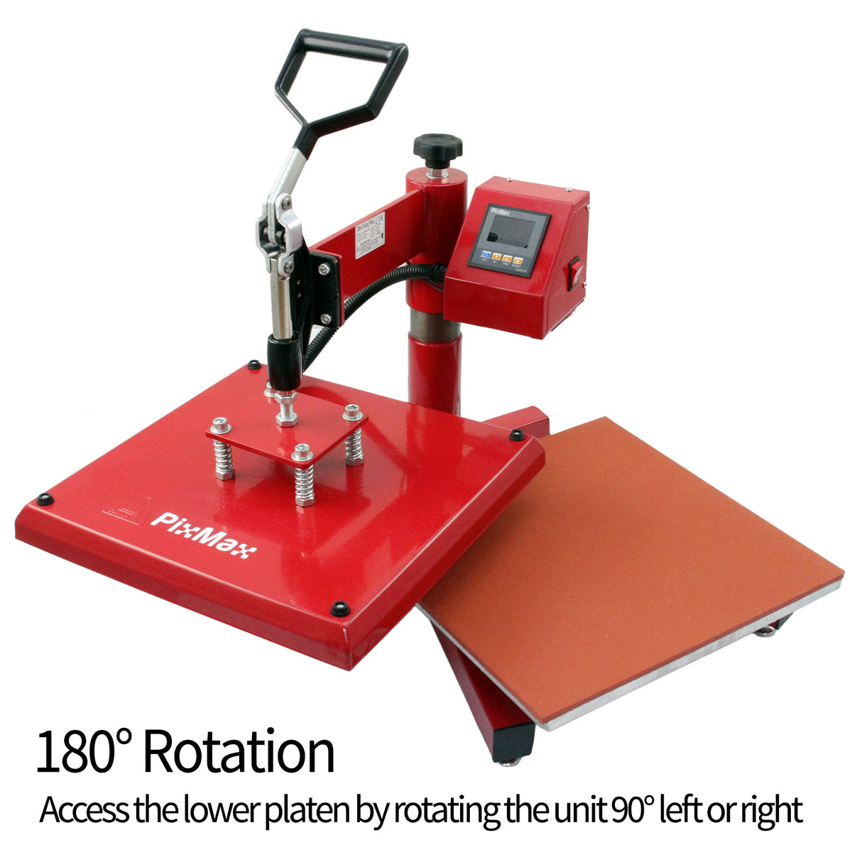 Pixmax 38 cm Svängbar Värmepress, 72 cm Skärplotter & Skrivare
