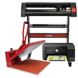 50cm x 50cm Värmepress i Musselstil och Skärplotter med Epson Skrivare