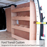 Skåpbilsinredning för Ford Transit Custom SWB