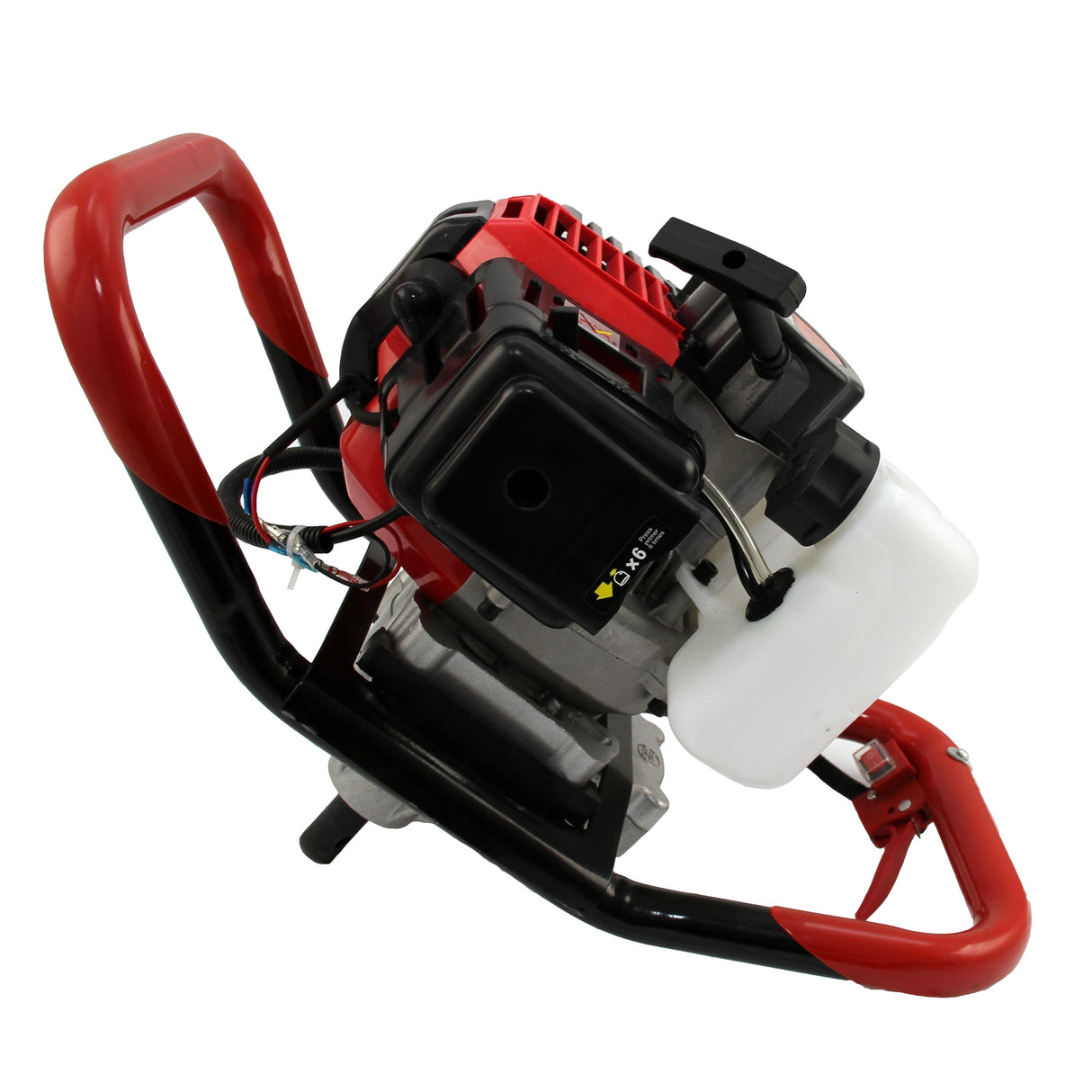 T-Mech Jordskruv med 4-takts motor