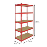 10 x Z-Rax Röd 90cm & Gratis Gummiklubba