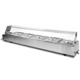 Vattenbad Bain Marie med 5 st Kantiner ½ GN
