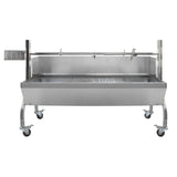 90 kg Kolgrill med Rotisserie