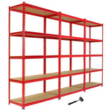 3 x Z-Rax Röd 90cm & Gratis Gummiklubba