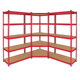 Z-Rax 90 cm Hyllpaket: Hörnhylla och 2 Garagehyllor