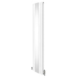 Oval Spegelradiator & Ventiler - 1800mm x 380mm – Vit