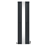 Oval Spegelradiator & Ventiler - 1800mm x 500mm – Grå