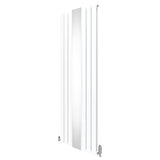 Platt Spegelradiator & Ventiler - 1800mm x 565mm – Vit