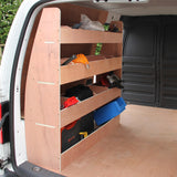 Skåpbilsinredning för VW Caddy SWB