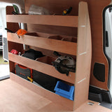 Skåpbilsinredning för VW Caddy SWB