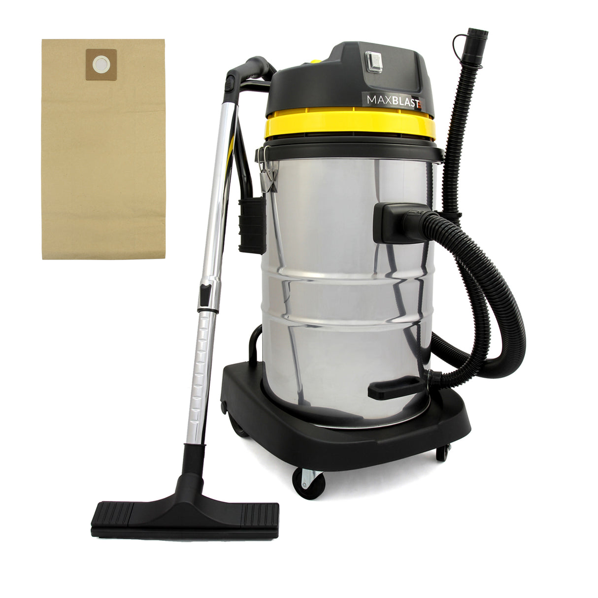 MAXBLAST 60L Dammsugarpåsar, 5 st