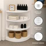 LM60 Hörndisk för butik – Vit