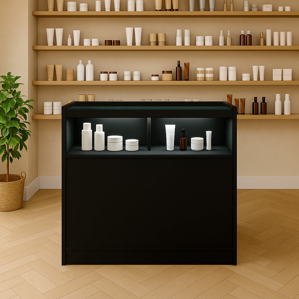 B900 Butiksmodul med LED – Svart