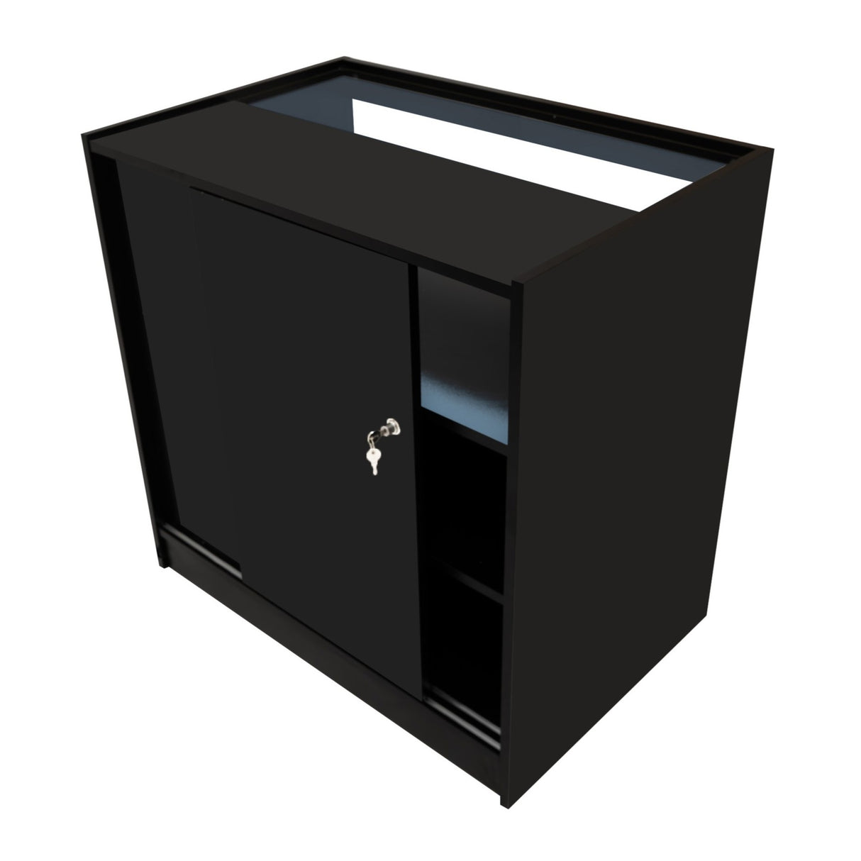 B900 Butiksmodul med LED – Svart