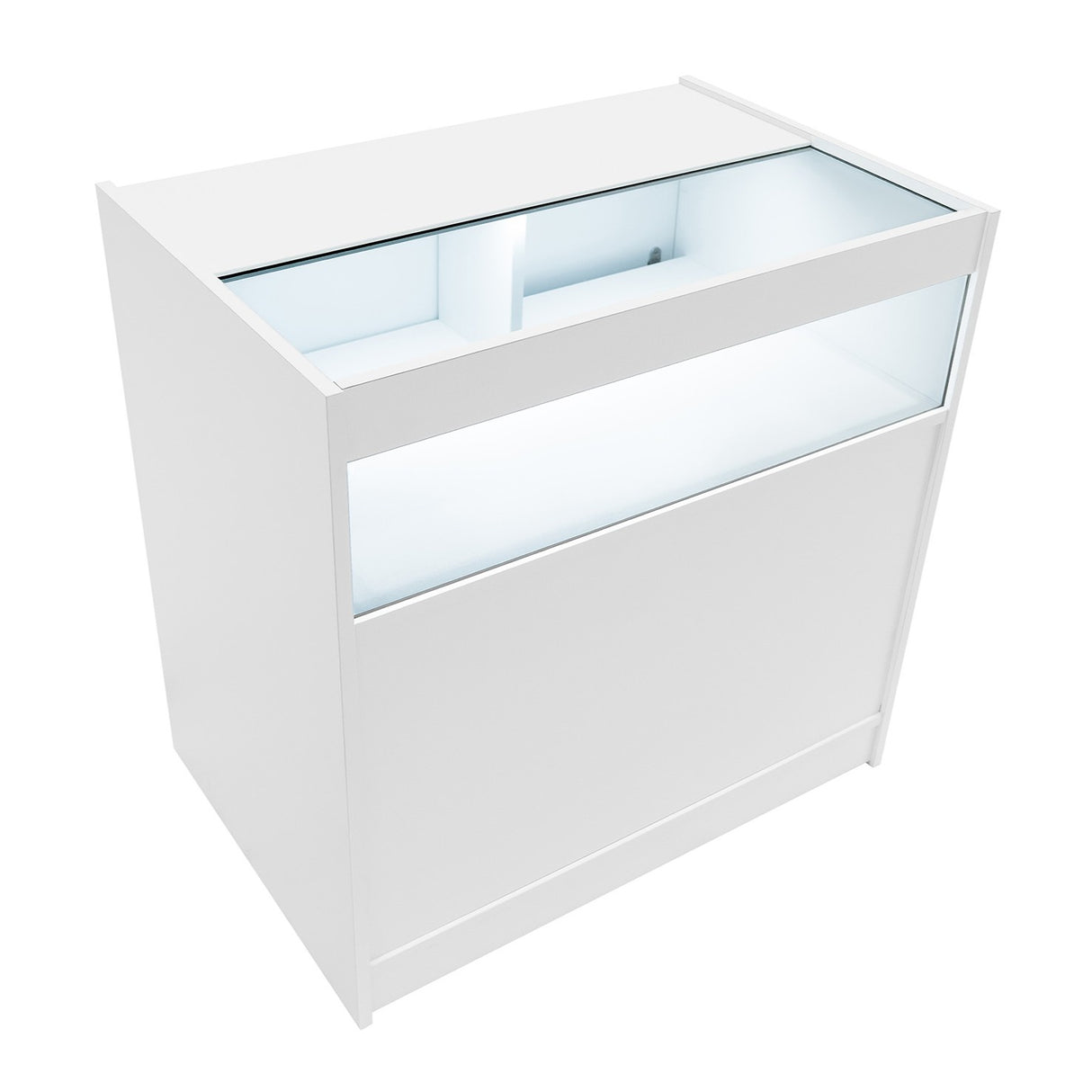 B900 Butiksmodul med LED – Vit