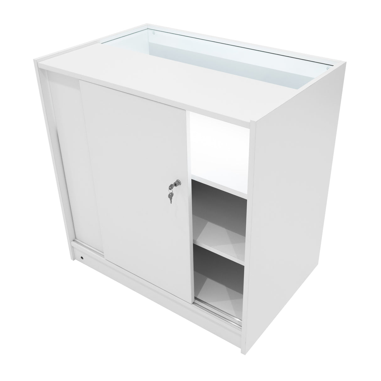 B900 Butiksmodul med LED – Vit