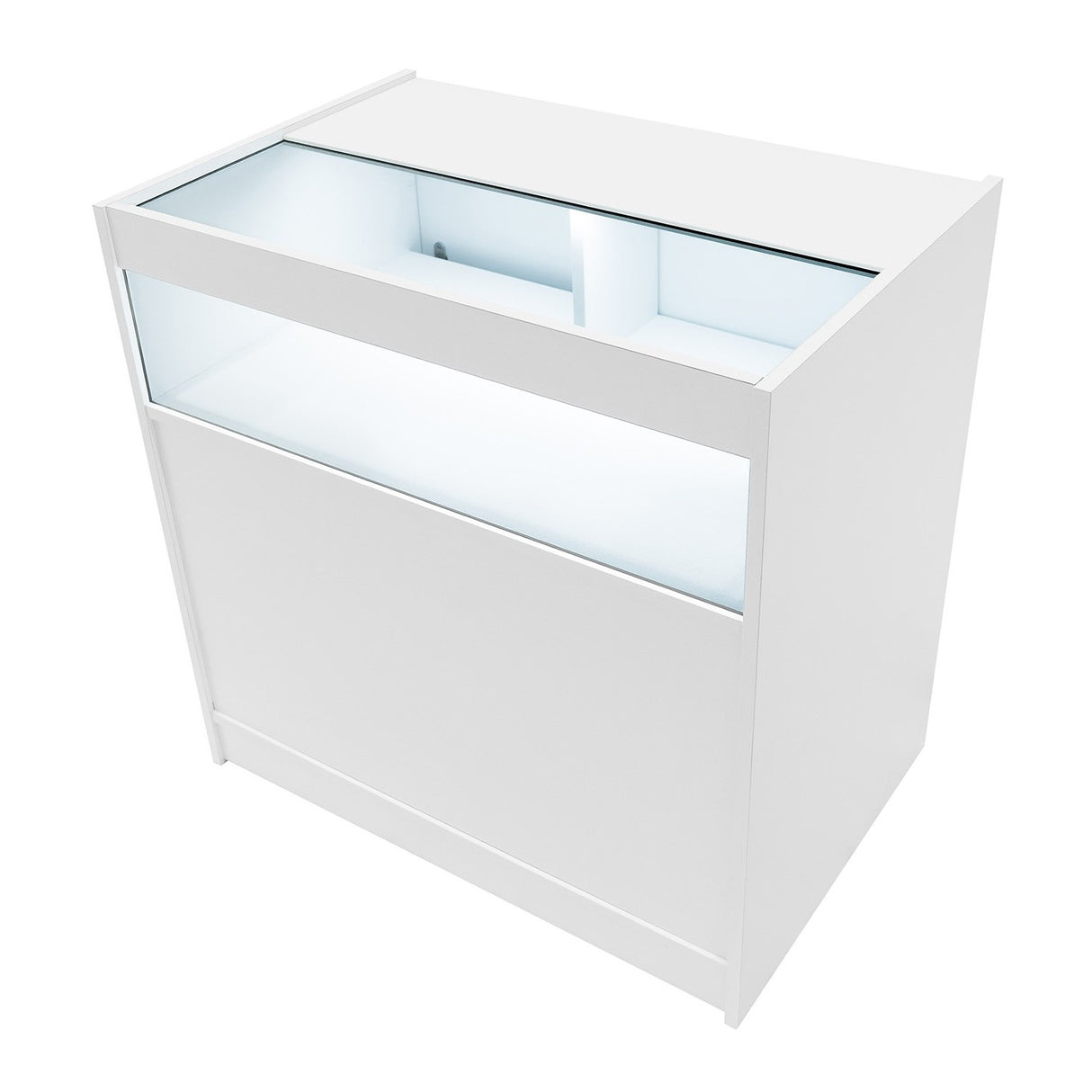 B900 Butiksmodul med LED – Vit