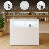 B900 Butiksmodul med LED – Vit