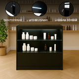 C900 Butiksmodul med LED – Svart