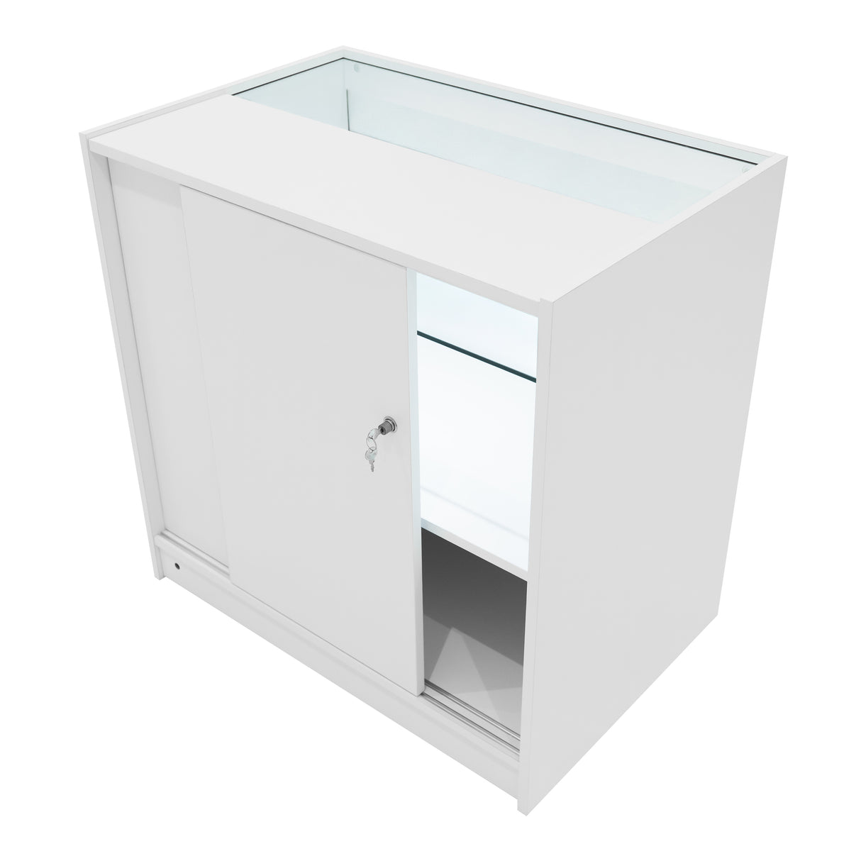 C900 Butiksmodul med LED – Vit