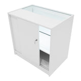 C900 Butiksmodul med LED – Vit