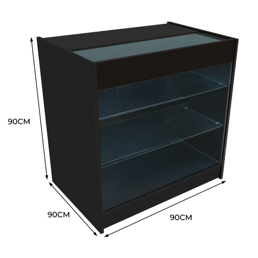 K900 Butiksmodul med LED – Svart