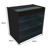 K900 Butiksmodul med LED – Svart