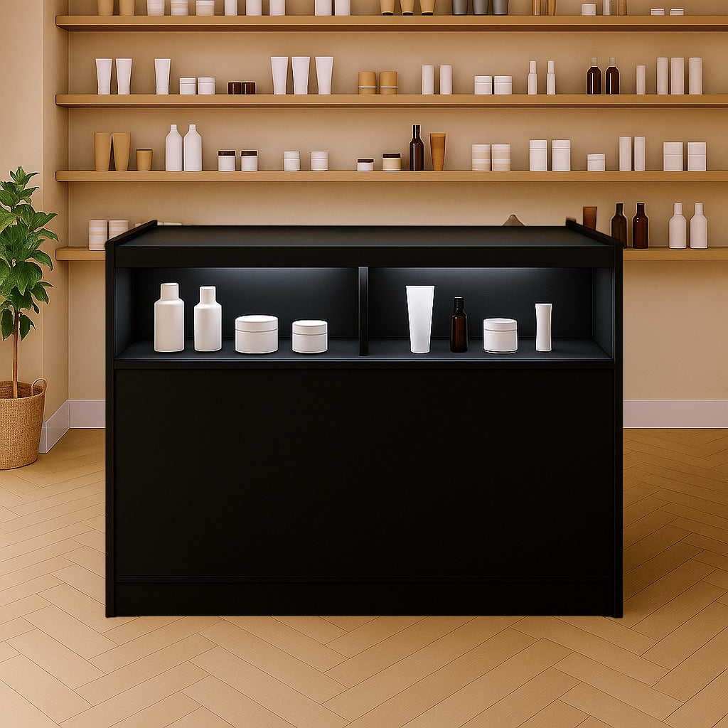 B1200 Butiksmodul med LED – Svart