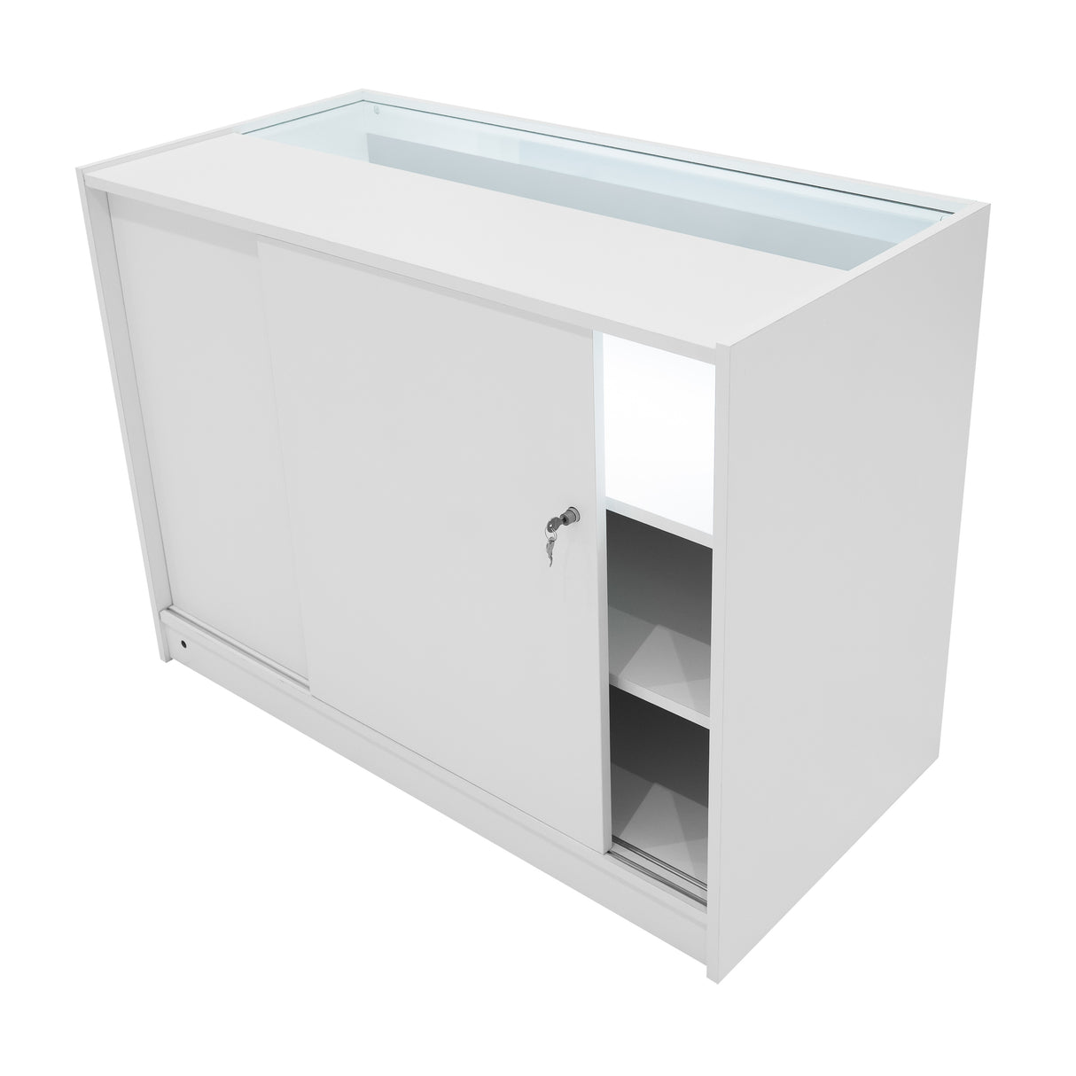 B1200 Butiksmodul med LED – Vit