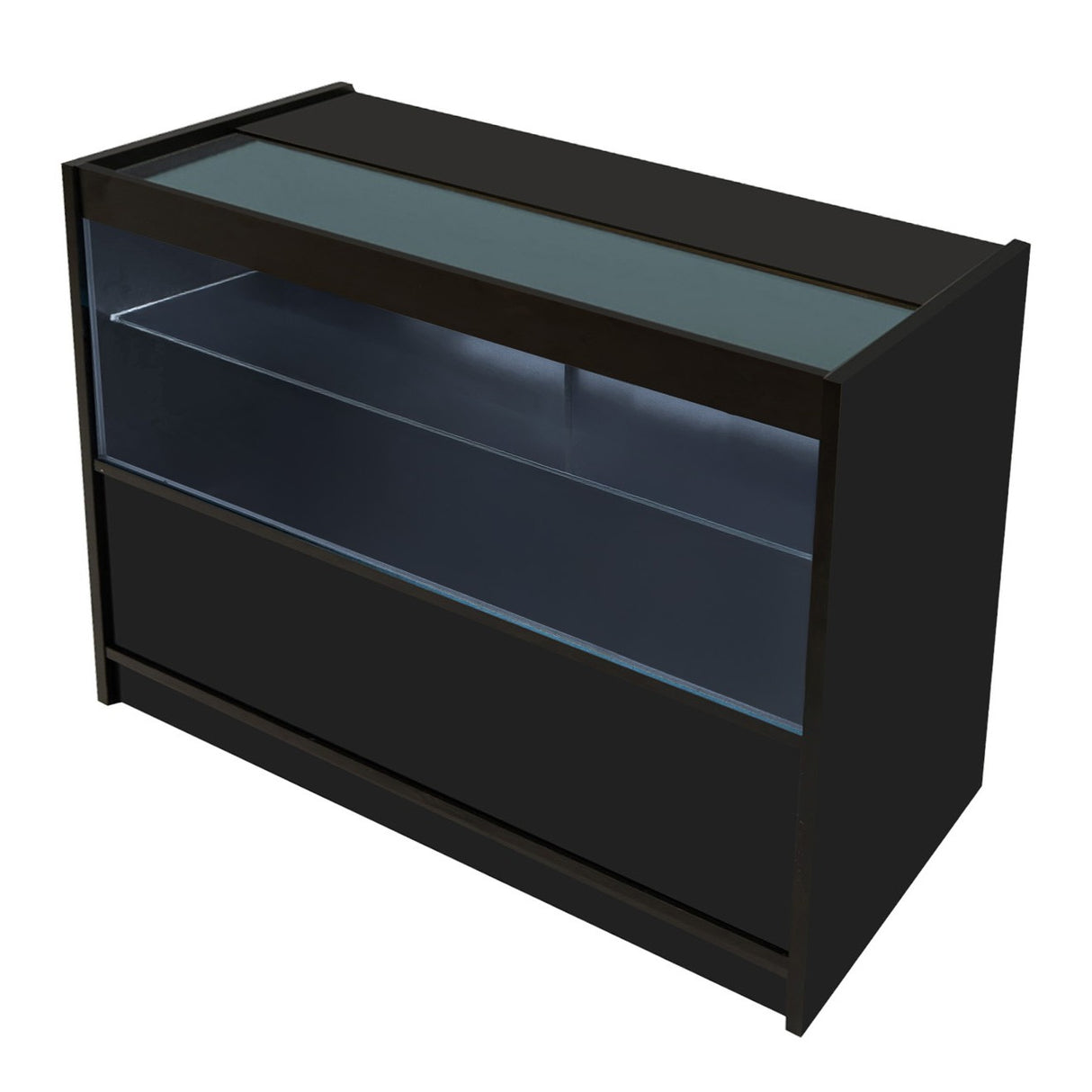 C1200 Butiksmodul med LED – Svart