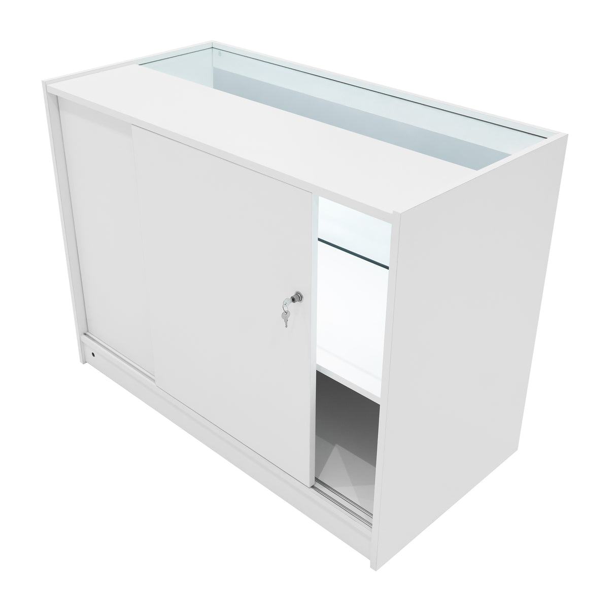 C1200 Butiksmodul med LED – Vit