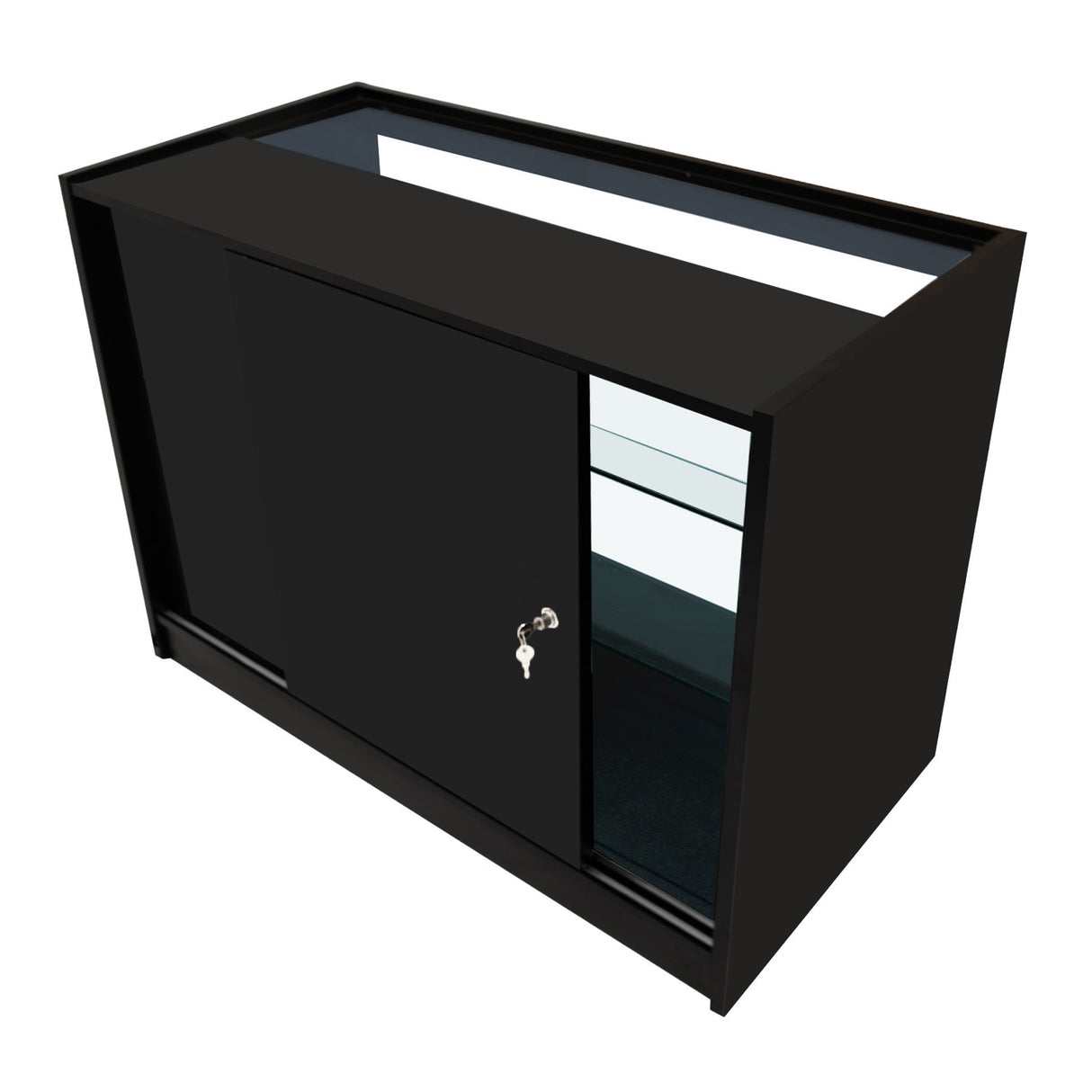 K1200 Butiksmodul med LED – Svart