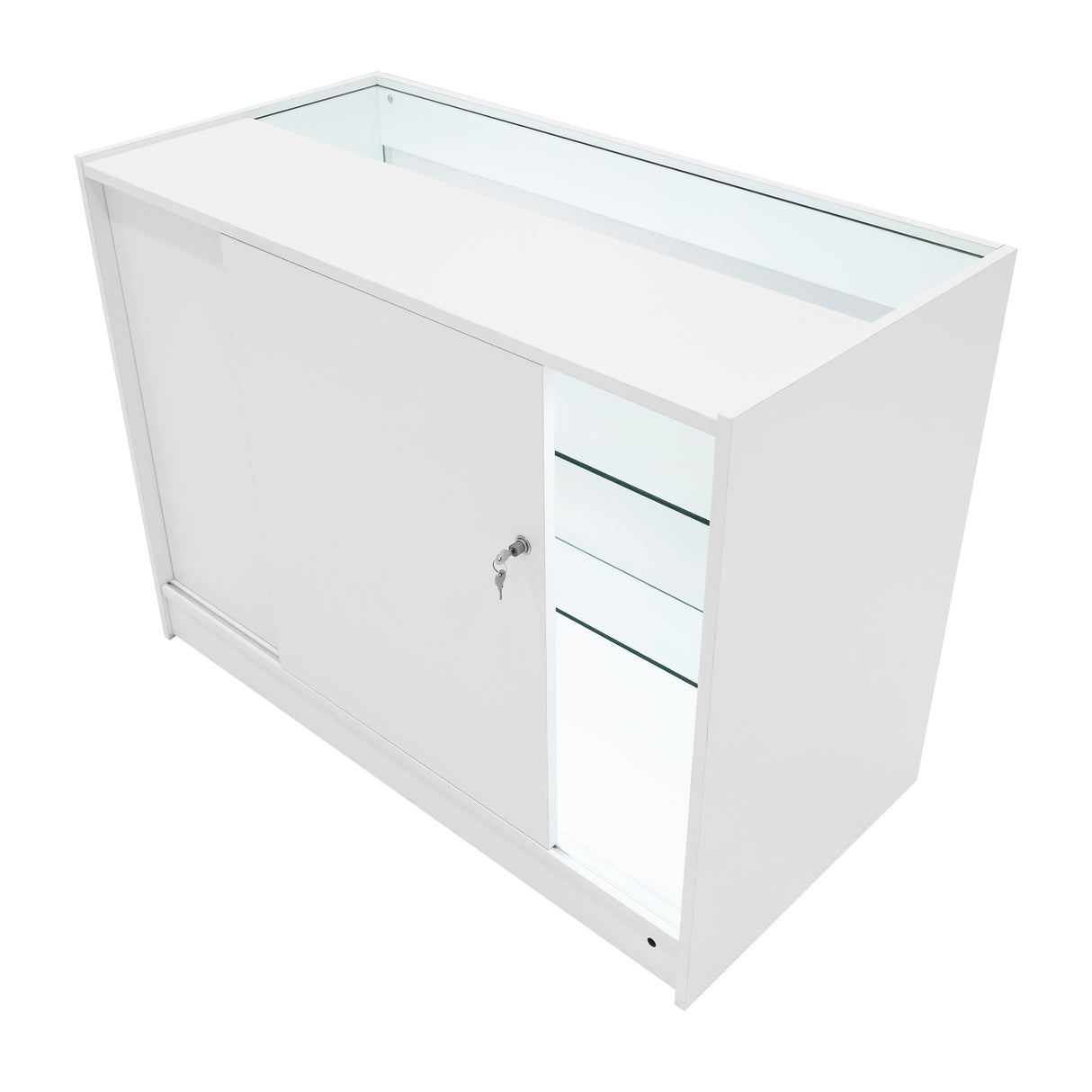 K1200 Butiksmodul med LED – Vit