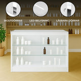 K1200 Butiksmodul med LED – Vit